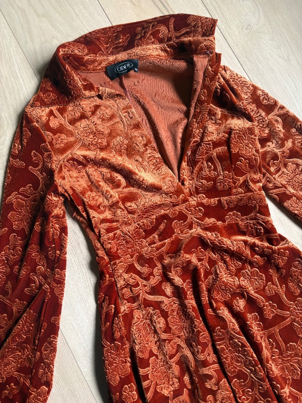 Velvet Cider Dress